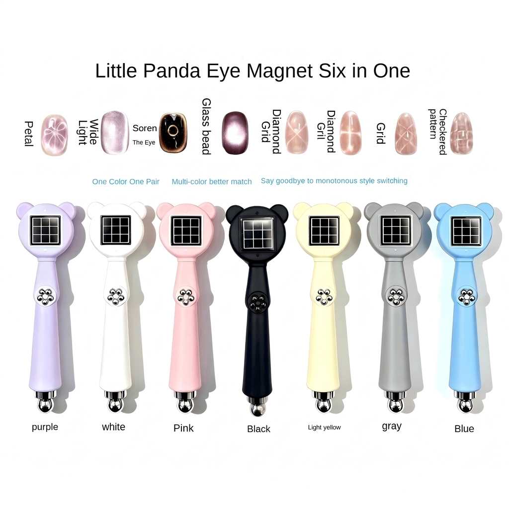5 in 1 Bear Cat Eye Magnet Wand Strong Magnetic Stick
